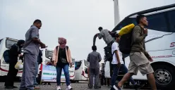 Simak jadwal, rute, dan kuota terbaru daftar mudik gratis Lebaran 2026 (Sumber: Poskota/Bilal Nugraha Ginanjar)