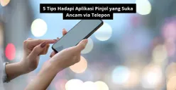 Cara hadapi aplikasi pinjol yang penagihan utang kepada nasabah via telepon. (Canva)