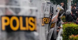 Ilustrasi, lebih dari 4 ribu personel kepolisian akan diterjunkan Polda Metro Jaya untuk mengamankan aksi buruh pada Kamis, 28 Agustus 2025. (Sumber: Poskota/Bilal Nugraha Ginanjar)
