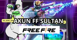 Akun FF sultan gratis Mei 2025. (Garena)