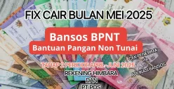 Bansos BPNT tahap 2 periode April-Juni 2025. (Canva)