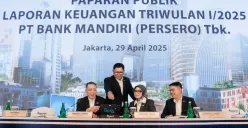 Bank Mandiri terus memperkuat komitmen untuk menjaga pertumbuhan bisnis yang sehat di sepanjang awal 2025. (Sumber: Dok. Bank Mandiri)