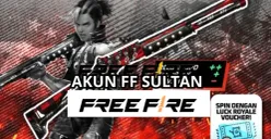 Klaim akun FF sultan terbaru 1 Mei 2025. (Garena)
