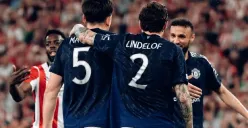 Hasil pertandingan Athletic Bilbao vs Manchester United, pada leg pertama semifinal Liga Europa 2024-25. (Foto: Instagram/@manchesterunited)
