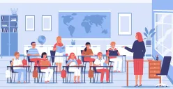 Ilustrasi. Mengenang perjuangan Ki Hajar Dewantara seiring memperingati Hari Pendidikan Indonesia 2 Mei. (Sumber: Freepik/Macrovector)