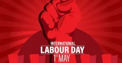 Ilustrasi peringatan Hari Buruh atau dikenal dengan sebutan May Day. (Sumber: X/@cheralathan1)