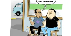 Obrolan Warteg: Ngetren, Swafoto Naik Angkot (Sumber: Poskota/Arif Setiadi)
