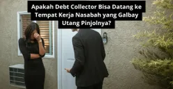DC lapangan pinjol datang ke kantor nasabah. (Canva)