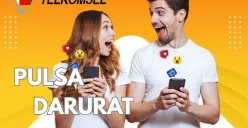 Cara aktifkan pulsa darurat Telkomsel. (Sumber: Poskota/Syania Nurul Lita Baikuni)