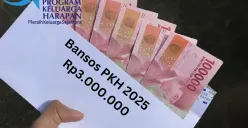 NIK e-KTP atas nama kamu terima pencairan bansos PKH 2025 Rp3.000.000 per tahun lewat Rekening KKS? Cek informasinya. (Sumber: Poskota/Gabriel Omar Batistuta)