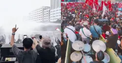 Potret suasana perayaan Hari Buruh 2025 dengan tajuk 'May Day Calling' yang diisi sejumlah musisi independent. (Sumber: X/@walikonten)