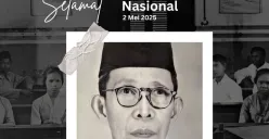 Ilustrasi peringatan Hari Pendidikan Nasional 2025. (Sumber: Dewantara Institute)