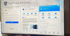Tampilan aplikasi penipuan online yang diungkap polisi. (Sumber: Poskota/Primayanti Juli Kumala Manalu)