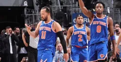 New York Knicks kalahkan Detroit Pistons pada Game 6 playoffs NBA 2024-25. (Foto: Instagram/@nyknicks)