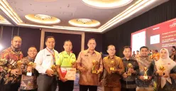 Wali Kota Bekasi, Tri Adhianto, saat menghadiri ajang Top BUMD Awards 2025 di Dian Ballroom, Hotel Raffles Jakarta, Senin 28 April 2025, lalu. (Sumber: bekasikota.go.id)