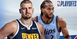 Streaming Los Angeles Clippers vs Denver Nuggets. (Foto: Vidio)
