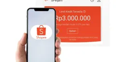 Cara pinjol Rp500.000 lewat aplikasi Shopee. (Sumber: Poskota/Faiz)