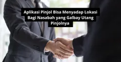 Aplikasi pinjol bisa menyadap atau lacak lokasi nasabah yang galbay utang pinjolnya. (Canva)