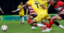 Persib Bandung bisa kunci juara Liga 1 lebih cepat jika Persik Kediri mampu menahan atau mengalahkan Persebaya di pekan 31. Duel ini jadi penentu nasib Maung Bandung! (Sumber: Capture Instagram Persik Kediri Official)