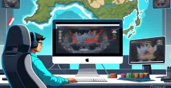 Ilustrasi judi online, Indonesia masih menjadi target para mafia judi online (Judol). Bareskrim ungkapkan tingginya jumlah penduduk dan masih banyaknya masyarakat yang kecanduan judol. (Sumber: Meta AI)