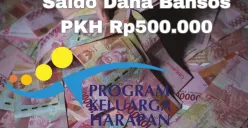 Rekening BRI KPM ini berhasil terisi saldo dana bansos susulan dari PKH tahap satu Rp500.000. (Sumber: Poskota/Syania Nurul Lita Baikuni)