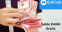 Anda bisa mendapatkan saldo DANA gratis Rp175.000 masuk ke dompet elektronik. (Sumber: Poskota/Gabriel Omar Batistuta)