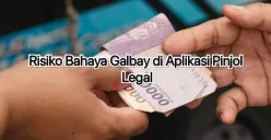Risiko bahaya galbay utang pinjolnya belum lunas dibayar. (Canva)