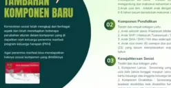 Komponen baru di bansos PKH. (Sumber: YouTube/Naura Vlog)