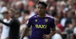 Pemain Timnas Indonesia, Marselino Ferdinan, mencatatkan sejarah dengan melakukan debutnya di ajang Championship bersama Oxford United pada Sabtu, 3 Mei 2025. (Sumber: Instagram/@oufcofficial)