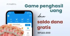 Klaim saldo DANA gratis Rp160.000 dari game penghasil uang. (Sumber: Poskota/Della Amelia)