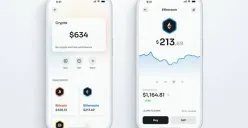 Tampilan aplikasi World App coin yang sedang viral. (Sumber: Worldcoin)