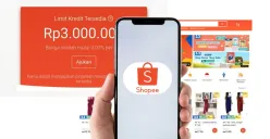 Berikut ini cara cairkan saldo pinjaman Rp500.000 di aplikasi Shopee. (Sumber: Poskota/Faiz)