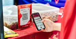 Ilustrasi aplikasi JakOne Mobile Bank DKI yang menampilkan layanan transaksi nasabah. (Sumber: Bank DKI)