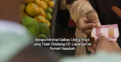 Galbay utang pinjol DC lapangan datang ke rumah nasabah. (Canva)