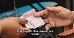 Cara hadapi DC lapangan pinjol dan kenali tugas DC pinjol. (Canva)