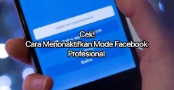 Cara menonaktifkan mode profesional Facebook. (Canva)