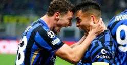 Lautaro Martinez dan Benjami Pavard, akhirnya tersedia untuk laga Inter Milan vs Barcelona setelah sebelumnya diragukan tampil. (Sumber: Instagram/@inter)