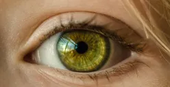 Ilustrasi scan iris mata yang dilakukan World App. (Sumber: Pixabay)