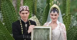 Pernikahan Lunya Maya dan Maxime Bouttier (Sumber: Youtube/Luna Maya)