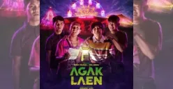 Poster film Agak Laen.