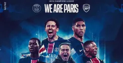 Jadwal live streaming PSG vs Arsenal di babak semifinal Liga Champions 2024/2025 (Sumber: Instagram @psg)