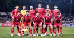 Saddil Ramdani (17) saat membela Timnas Indonesia menghadapi Filipina di Manila pada laga putaran kedua kualifikasi Piala Dunia 2026 zona Asia. (Sumber: pssi.org)