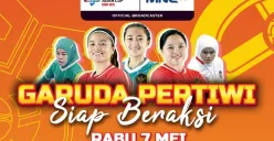 Link live streaming Timnas Indonesia vs Jepang di Piala Asia Futsal Putri 2025. (Sumber: Instagram @sport_mnctv)