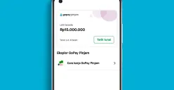 Cara pengajuan pinjaman online Rp500.000 di GoPay Pinjam. (Sumber: gojek.com)
