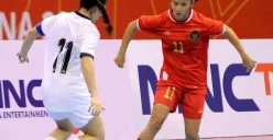 Timnas Futsal Putri Indonesia harus mengakui ketangguhan Jepang di laga pertama Grup C Piala Asia Futsal Putri 2025. (Sumber: Instagram @timnasfutsal)