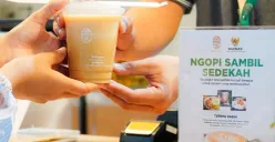 Baznas dan EveryThey Coffee and Plant meluncurkan program Ngopi Sambil Sedekah. (Sumber: Dok. BAZNAS RI)