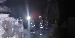Ayah dan anak tewas dalam insiden kebakaran rumah tinggal di kawasan Pademangan, Jakarta Utara, Kamis, 8 Mei 2025. (Sumber: Dok. Damkar)