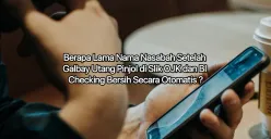 Bersih nama nasabah galbay di Slik OJK dan BI checking. (Canva)