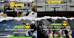 Ilustrasi kesenjangan sosial yang ramai di media sosial. (Sumber: Instagram/Greenpeace)