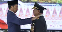Joko Widodo dan Prabowo Subianto. (Sumber: Website/kemhan)